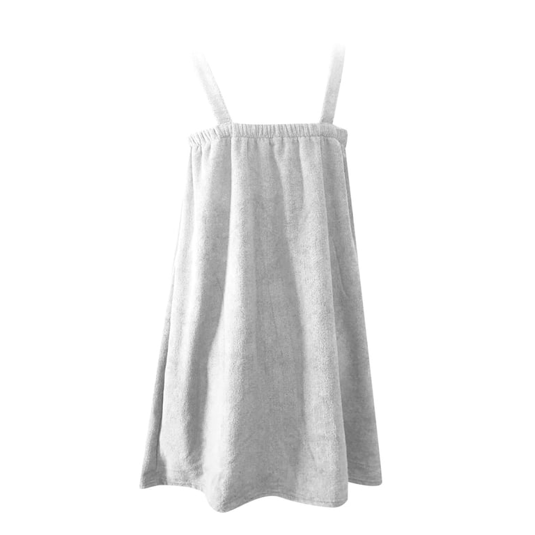 Women Summer Bathrobe Ladies Bath Dress Beauty Salon Wrap Towel Dress With  Straps Bath Towel For Ladies - Walmart.com