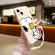 thumbnail image 4 of Funda de silicona con dibujos animados para iPhone, carcasa con correa de mano, para modelos 15, 14, 13, 12, 11 Pro Max, Mini, X, XR, XS MAX, SE20, 8, 7 Plus, 4 of 5