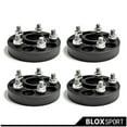 thumbnail image 2 of (4) 5Lug Black Forged Wheel Adapter Spacer Front 20mm + Rear 25mm for Subaru BRZ, 2 of 5