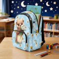 thumbnail image 3 of Yuyamidu Cute Otter 4Pcs Backpack Set for Girls Ages 6-12 17-Inch Daisy Kids Schoolbag with Lunch Bag Pencil Case Water Bottle Bag for Elementary Middle School Travel, 3 of 7