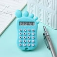 thumbnail image 3 of YAOMOBB High-quality Material Calculator For Daily Use Cute Foot Shape Design Calculator 8 Digit LCD Screen Multifunctional with Comfortable Silicone Buttons, 3 of 6