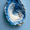 Blue Oyster Shell, variant on UXIEQU Italian Lakeside Village Canvas Wall Art Print 15.75x11.81 Inches