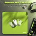 thumbnail image 3 of Mouse Pad with Non-Slip Rubber Base,Premium-Textured and Durable Materials,Portable and Random jacquard,Gaming Mouse Pad for Laptop, Computer, PC,16×2.75×2.75 inches-Green, 3 of 9