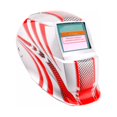 thumbnail image 1 of Careta De Soldar Uso Industrial Soldadura Electrónica Diseño Plateado Rojo, 1 of 5