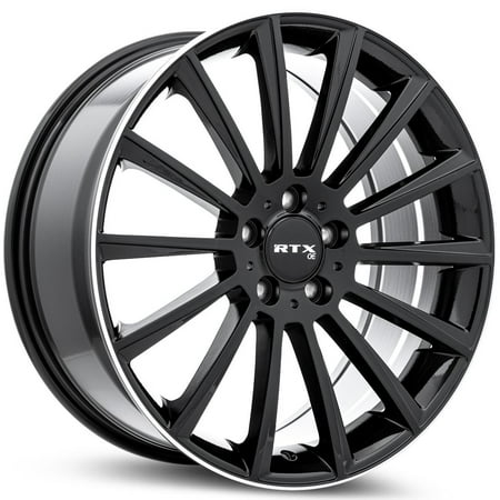 19 Inch Black Alloy Wheel Rim for Volkswagen Taos, RTX 83248 19x8 5x112 5Lug