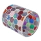 thumbnail image 5 of Portavelas de cristal moderno europeo colorido Hexagonal candelabro con mosaico titular de la vela del hogar Decoración de la cena, 5 of 5