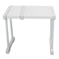 thumbnail image 2 of Expandable Cabinet Shelf Organizer, Kitchen Counter Shelf Rack 121LB Load Bearing Sink Shelf Riser Countertop Storage, 24cm Width 32cm Height, White, 2 of 8