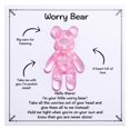 thumbnail image 1 of Aesnefe Pocket Bear, abrazo con forma de oso de bolsillo, regalo para aliviar la ansiedad, rosa, 1 of 6