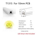 thumbnail image 3 of Tira de luces LED de neón flexible de 1 a 5 m/pieza con carcasa de perfil para empotrar, resistente al agua, IP67, para decoración de exteriores, 3 of 5