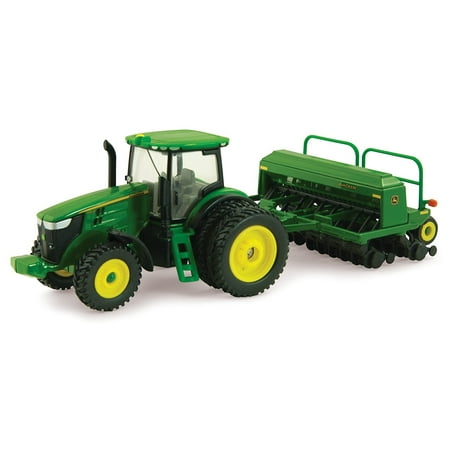 John Deere Grain - John Deere 7215R Tractor with Grain DrillOfficially licensed By Ertl Collectibles