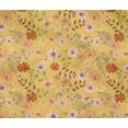thumbnail image 4 of oneOone Cotton Flex Yellow Fabric Leaves & Flower Sewing Fabric By The Yard Printed Diy Clothing Sewing Supplies 40 Inch Wide-BTW, 4 of 4