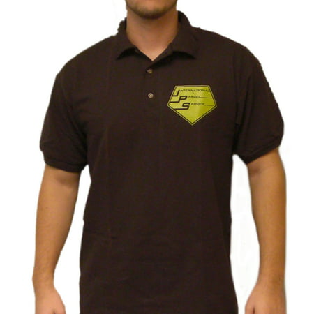 International Parcel Service Polo T-Shirt King Of Queens Doug Heffernan IPS