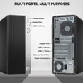 thumbnail image 2 of Restored HP ProDesk G3 Desktop Tower, Intel Core i7-6700, 16GB DDR4 Ram, 256GB SSD + 1TB HDD, WiFi, Bluetooth, Wireless Keyboard & Mouse, Windows 11 Pro (Refurbished), 2 of 6
