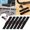 A-As Show, variant on Pedty 6Pc Velcro Foot Pads,6PCS Chair Foot Pad With Hook and Loop Fasteners Wraparound Floor Protector for Chair Sled Base Protects Hardwood Floors From Scratches Reduces Noise