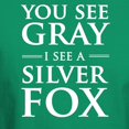 thumbnail image 3 of CafePress - You See Gray, I See A Silver Fox T Shirt - Men's Classic Graphic Cotton T-Shirt, 3 of 4