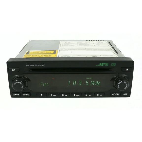 Restored Chevrolet 2004-2011 Suzuki Pontiac Radio AM FM mp3 Single CD 96 408 394 UN0 UPK (Refurbished)