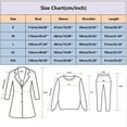 thumbnail image 2 of Ladies Fashion Solid Color Mid-length Long Sleeve High Collar Knitted Sweater Pocket Cardigan Womens Sweatshirt Cardigan Light Weight Sweater Sheer Cardigans for Women Summer Teal Sweater Cardigans, 2 of 6