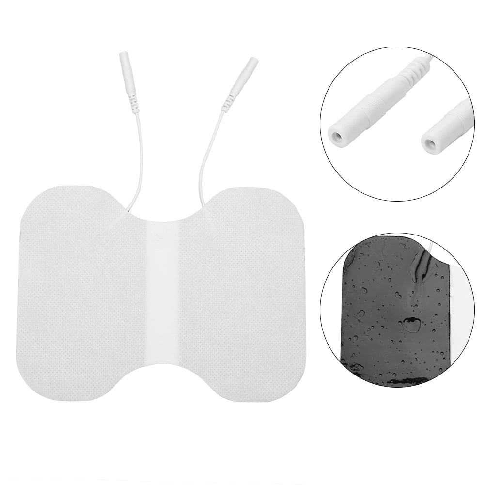 Domqga Reusable Self-adhesive Health Care Replacement Electrode Pad for Tens Massager