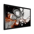 thumbnail image 2 of Designart "Black Liquid Fusion Grey and Black Elegance IV" Abstract Framed Wall Art Decor - Modern Grey Abstract Line Art Bedroom Framed Canvas Wall Art, 2 of 6