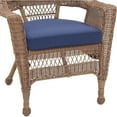 thumbnail image 5 of Wicker Patio Chairs Set of 2 with Cushions - Outdoor Furniture for Porch Deck Garden-Color:Honey, 5 of 7