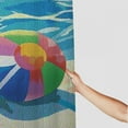 thumbnail image 3 of Patifu Beach Fun Bathroom Décor Set, Graphic Print Polyester Stylish Shower Curtain with Hooks, Waterproof Curtains for Home Bathtubs Decoration, 100% Polyester Fiber, Size: Standard 36"x72, 3 of 7