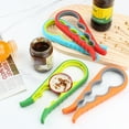 thumbnail image 4 of Callipe Bottle Opener Cap Twister Four-in-One Jar Lid Opener Anti-Slip Grip Easy Twist Off Caps Multiple Colors Kitchen Gadget, 4 of 8