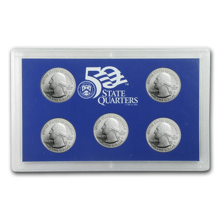 コレクション US Quarters Proof Set 2005 2008-20012 2005 US Proof Set - 5 pc ( State Quarters )