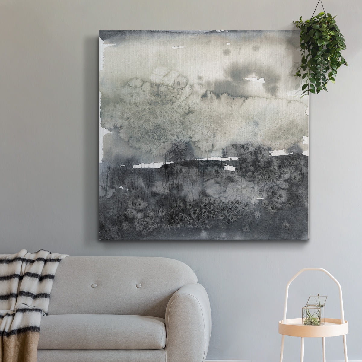 Wexford Home Salted Horizon I-Premium Gallery Wrapped Canvas, 40" x 40" - Ready to Hang