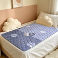 thumbnail image 6 of Fufafayo Reversible Mattress Protector Lightweight Non-Slide Polyester Mattress Protector 74.8x35.4 Inch, Twin Mattress Cover Washable, Home Dorm Bed Protector for Guest RoomKidsBed, 6 of 6