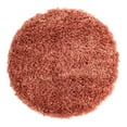 thumbnail image 3 of Unique Loom Infinity Shag Collection Area Rug - Jinko (4' 1" Round Vintage Rose), 3 of 7