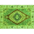 thumbnail image 1 of Ahgly Company Indoor Rectangle Abstract Green Modern Area Rugs, 7' x 10', 1 of 4