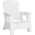 thumbnail image 1 of Suncast Adirondack Chair with Storage – Outdoor Patio/Backyard – Durable Resin, White, 8 gal Storage, 1 of 6