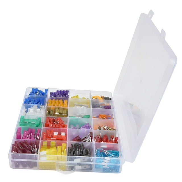 Automotive Fuses,250Pcs Car Fuses Assortment Replacement Fuses Automotive Accessories Rapid Response