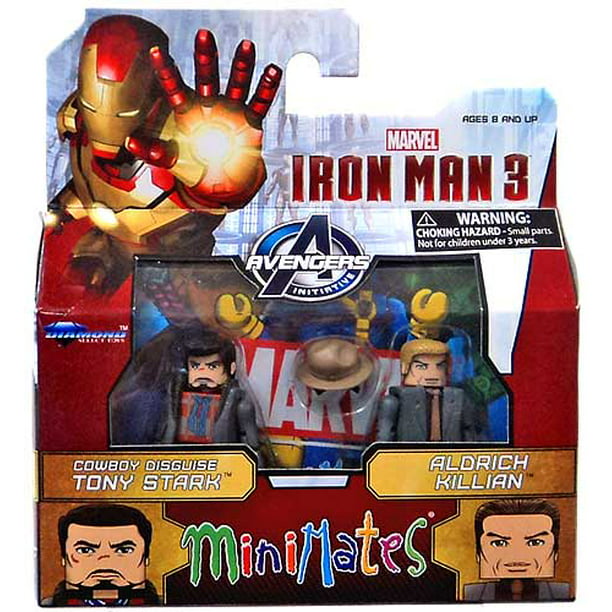 Cowboy Disguise Tony Stark & Aldrich Killian Minifigure 2-Pack 