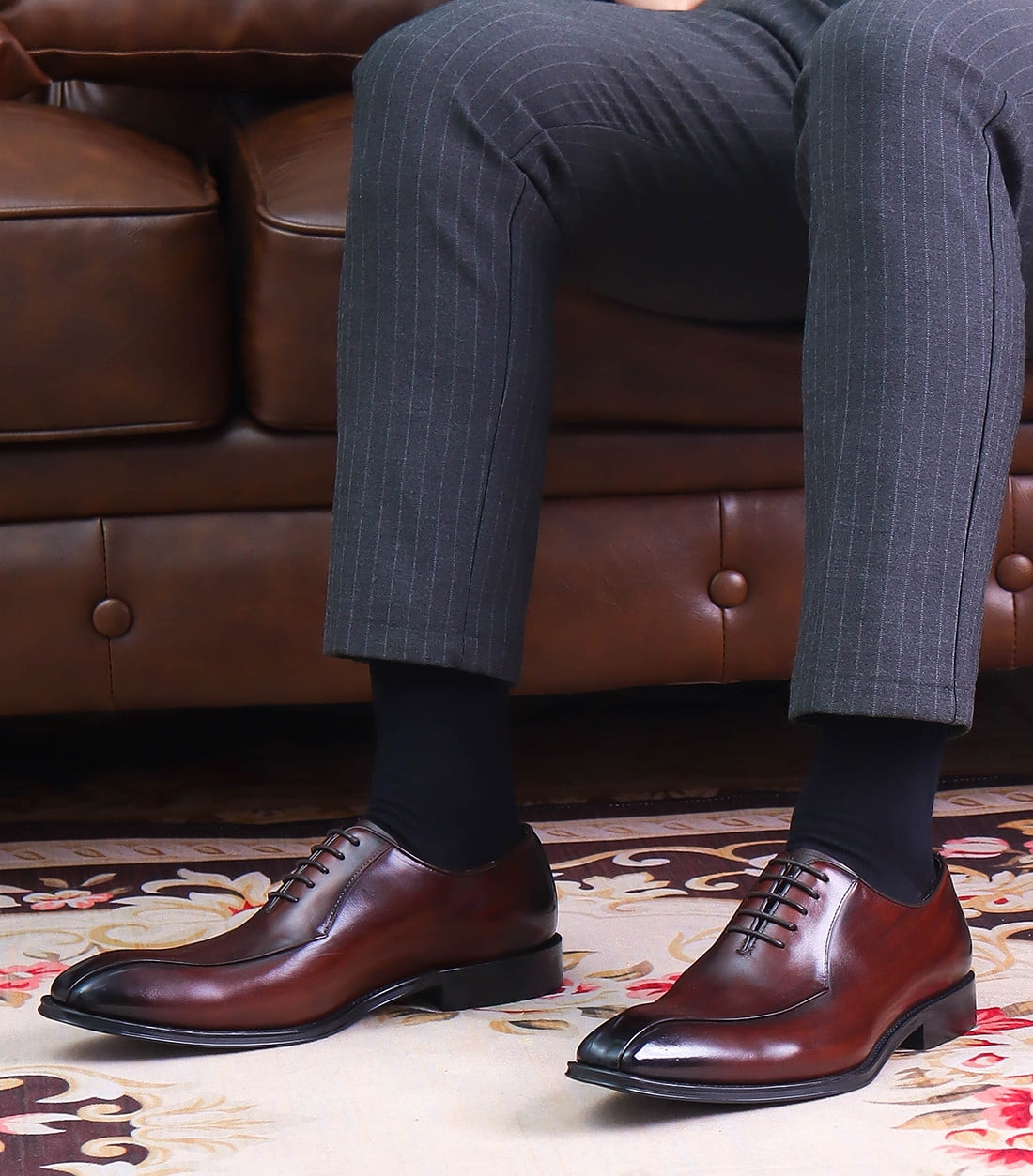 shiun シウン COW LEATHER U-TIP DERBY 43 shiun(シウン) ONLINE STORE / COW LEATHER U-TIP DERBY