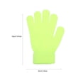 thumbnail image 2 of NICEXMAS 4 Pairs Outdoor Riding Gloves for Winter in Fluorescent Yellow and Polyacrylic Fiber, 2 of 8