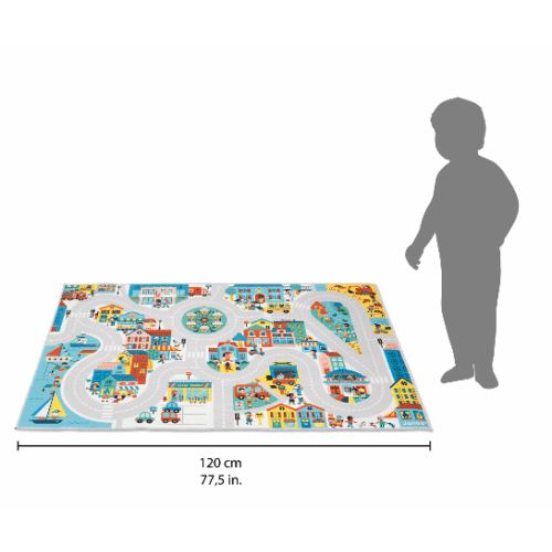 Janod Crossroads City Playmat