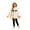 B-White, variant on Arlun Kids Halloween Hooded Capes Matching Solid Color Pants 2026 Spooky Season Dress up Cosplay Party Children 2 Piece Set Cute Ghost Cape with Sawtooth Hem I-White 150