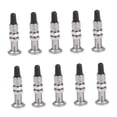 thumbnail image 5 of ROSENICE 10Pack Valve Stems for Tubeless Tires Clog Prevention for Cyclists Silver, 5 of 8