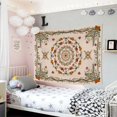 thumbnail image 5 of DaShan Bohemian Tapestry Wall Hanging,Mandala Floral Medallion Backdrop for Girls Bedroom Living Room Dorm,60"Wx50"L, 5 of 5