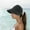 Black, variant on Mauxuk UPF 50+ Foldable Sun Hat Wide Brim UV Protection Ponytail Friendly Adjustable Drawstring for Beach Fishing Hiking Outdoor