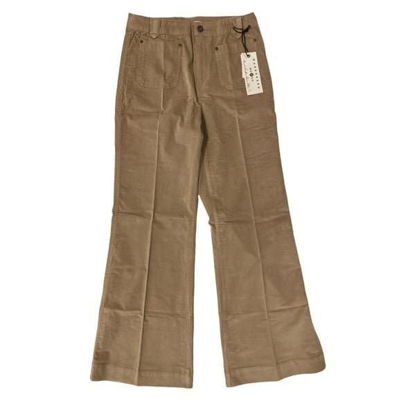 Marrakech Women's Fargo Stretch Corduroy High Rise Flare Pants (Tuffet, 6/28)