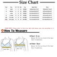 thumbnail image 3 of RYRJJ Clearance Women's Minimizer Bras Polka Dot Comfort Cushion Strap Wirefree Full-Coverage Large Bust Non-Padded Bra(Beige,XL), 3 of 3