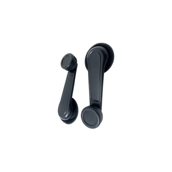 METAL WINDOW HANDLES (BLACK) FOR SUZUKI SAMURAI '80-'95