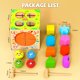thumbnail image 5 of Cubo de actividades de clasificación con forma 4 en 1 de Montessori Toys Tooysea, 5 of 6