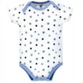 thumbnail image 3 of Hudson Baby Short Sleeve Bodysuits, 5-Pack, Newborn- 24 Months, 3 of 6