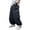 pants 222#Black, variant on ZXLBBD Boys Baggy Cargo Pants High Waisted Loose Fit Solid Color Cargo Trousers with Pockets for Kids Streetwear Versatile Casual Outdoor,Grey,Size 11 Y-12 Y