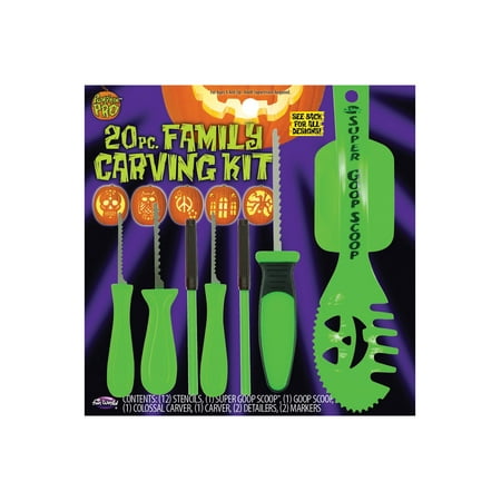 Morris Costumes 20-Piece Pumpkin Carving Set