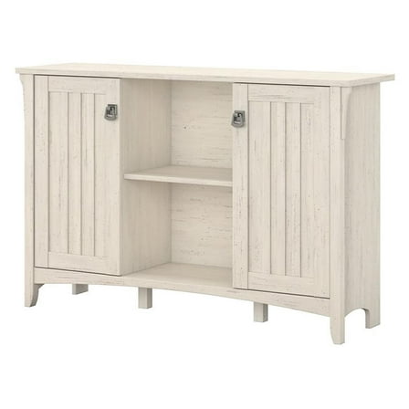 Kingfisher Lane Accent Storage Cabinet w/ Two Doors - White - Engineered Wood