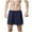 Navy, variant on Jalioing Men's Sport Shorts with Built in Underwear Quick Dry Breathable Gym Workout Training Shorts Summer Shorts